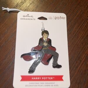 Hallmark Harry Potter Flat Metal Ornament 2022 Wizarding World 3HCM0777 NEW
